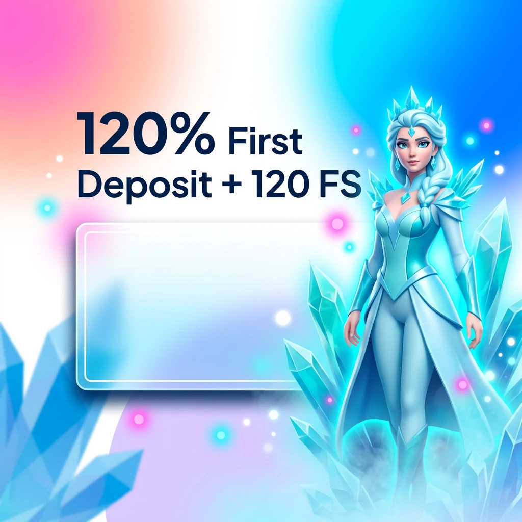 120% First Deposit + 120 FS